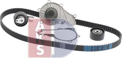 AKS Dasis 570267N - Ūdenssūknis + Zobsiksnas komplekts ps1.lv