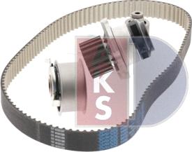 AKS Dasis 570284N - Ūdenssūknis + Zobsiksnas komplekts ps1.lv