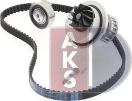 AKS Dasis 570276N - Ūdenssūknis + Zobsiksnas komplekts ps1.lv