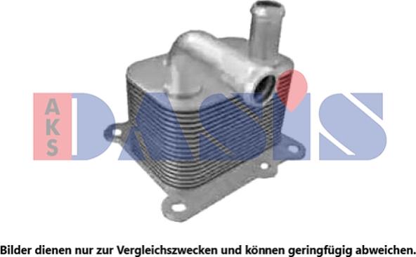 AKS Dasis 096029N - Eļļas radiators, Motoreļļa ps1.lv