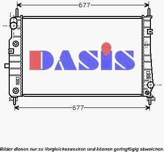 AKS Dasis 090068N - Radiators, Motora dzesēšanas sistēma ps1.lv