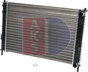 AKS Dasis 090017N - Radiators, Motora dzesēšanas sistēma ps1.lv