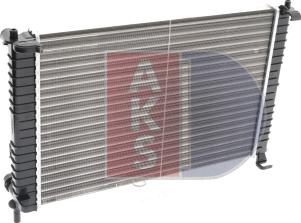 AKS Dasis 090017N - Radiators, Motora dzesēšanas sistēma ps1.lv