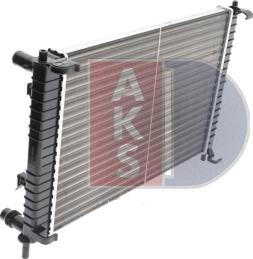 AKS Dasis 090017N - Radiators, Motora dzesēšanas sistēma ps1.lv