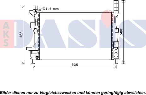 AKS Dasis 090117N - Radiators, Motora dzesēšanas sistēma ps1.lv