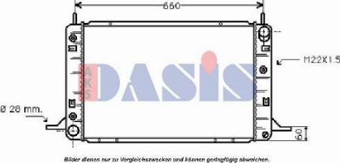 AKS Dasis 091410N - Radiators, Motora dzesēšanas sistēma ps1.lv