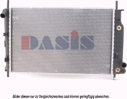 AKS Dasis 091530N - Radiators, Motora dzesēšanas sistēma ps1.lv