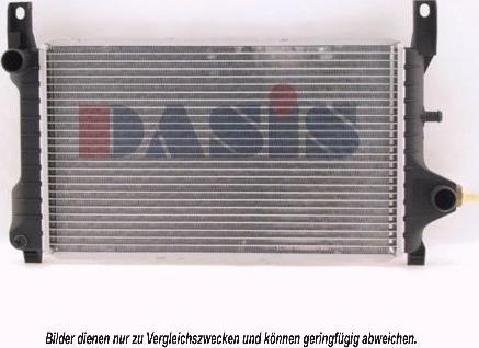 AKS Dasis 091040N - Radiators, Motora dzesēšanas sistēma ps1.lv