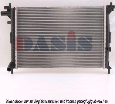 AKS Dasis 091360N - Radiators, Motora dzesēšanas sistēma ps1.lv