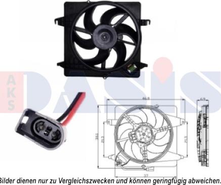 AKS Dasis 098117N - Ventilators, Motora dzesēšanas sistēma ps1.lv