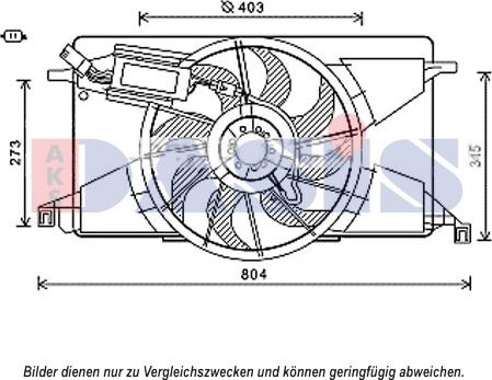 AKS Dasis 098128N - Ventilators, Motora dzesēšanas sistēma ps1.lv