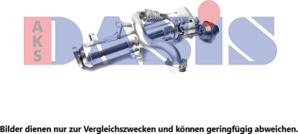 AKS Dasis 045174N - Radiators, Izplūdes gāzu recirkulācija ps1.lv