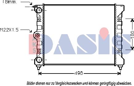 AKS Dasis 040440N - Radiators, Motora dzesēšanas sistēma ps1.lv