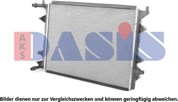 AKS Dasis 040058N - Radiators, Motora dzesēšanas sistēma ps1.lv