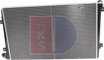 AKS Dasis 040039N - Radiators, Motora dzesēšanas sistēma ps1.lv