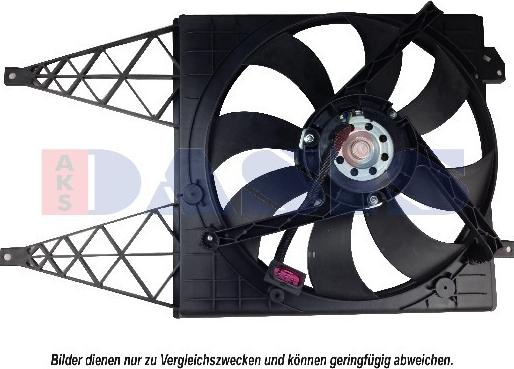 AKS Dasis 048095N - Ventilators, Motora dzesēšanas sistēma ps1.lv