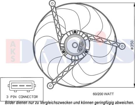 AKS Dasis 048109N - Ventilators, Motora dzesēšanas sistēma ps1.lv