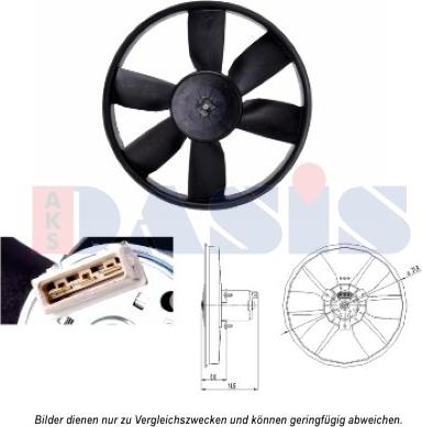 AKS Dasis 048170N - Ventilators, Motora dzesēšanas sistēma ps1.lv