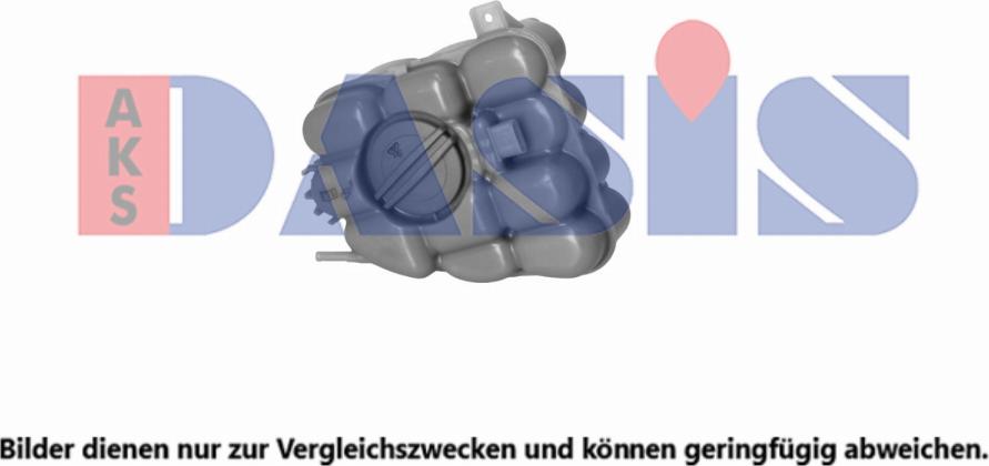 AKS Dasis 043037N - Kompensācijas tvertne, Dzesēšanas šķidrums ps1.lv