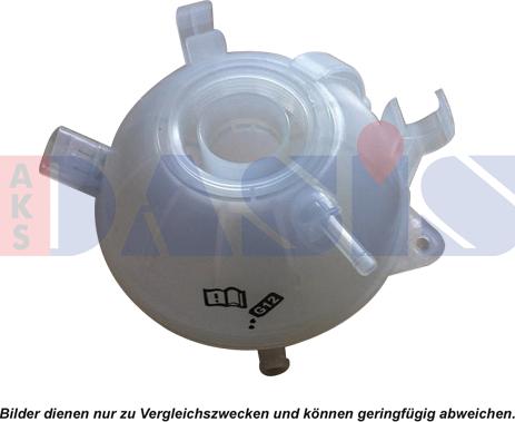 AKS Dasis 043022N - Kompensācijas tvertne, Dzesēšanas šķidrums ps1.lv