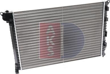 AKS Dasis 050035N - Radiators, Motora dzesēšanas sistēma ps1.lv