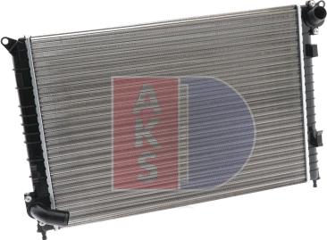 AKS Dasis 050035N - Radiators, Motora dzesēšanas sistēma ps1.lv