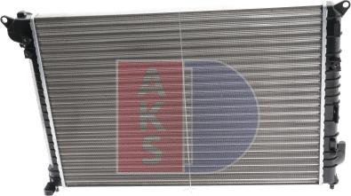 AKS Dasis 050035N - Radiators, Motora dzesēšanas sistēma ps1.lv