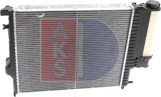 AKS Dasis 051590N - Radiators, Motora dzesēšanas sistēma ps1.lv