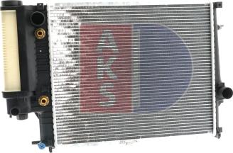 AKS Dasis 051590N - Radiators, Motora dzesēšanas sistēma ps1.lv