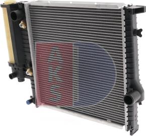 AKS Dasis 051670N - Radiators, Motora dzesēšanas sistēma ps1.lv