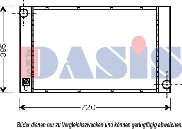 AKS Dasis 051003N - Radiators, Motora dzesēšanas sistēma ps1.lv