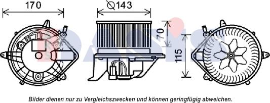 AKS Dasis 058074N - Salona ventilators ps1.lv