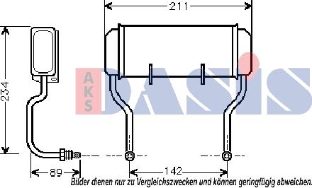 AKS Dasis 066000N - Eļļas radiators, Motoreļļa ps1.lv