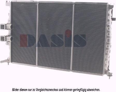 AKS Dasis 060980N - Radiators, Motora dzesēšanas sistēma ps1.lv