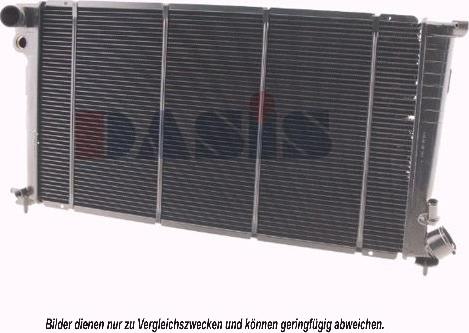 AKS Dasis 060880N - Radiators, Motora dzesēšanas sistēma ps1.lv