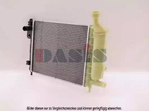 AKS Dasis 060390N - Radiators, Motora dzesēšanas sistēma ps1.lv