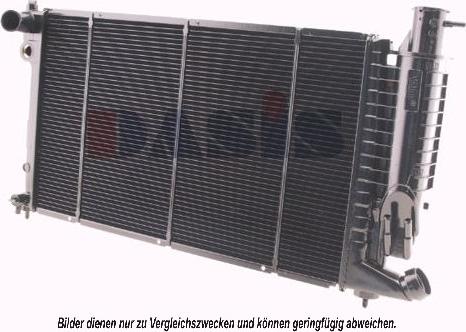 AKS Dasis 060700N - Radiators, Motora dzesēšanas sistēma ps1.lv