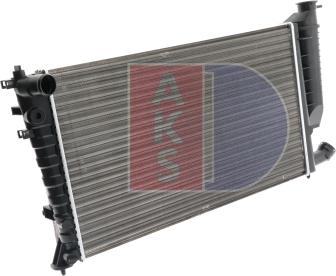 AKS Dasis 060700N - Radiators, Motora dzesēšanas sistēma ps1.lv