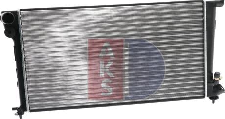 AKS Dasis 061000N - Radiators, Motora dzesēšanas sistēma ps1.lv