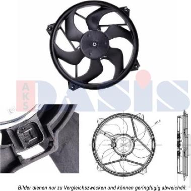 AKS Dasis 068019N - Ventilators, Motora dzesēšanas sistēma ps1.lv