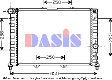 AKS Dasis 010007N - Radiators, Motora dzesēšanas sistēma ps1.lv