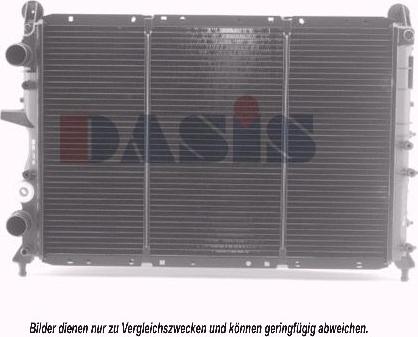 AKS Dasis 010110N - Radiators, Motora dzesēšanas sistēma ps1.lv