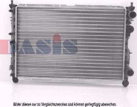 AKS Dasis 010310N - Radiators, Motora dzesēšanas sistēma ps1.lv