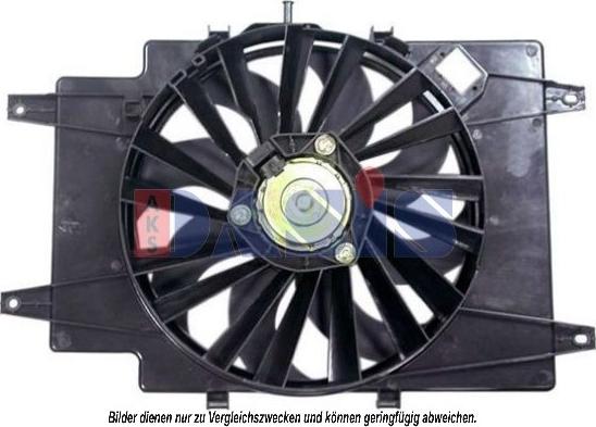 AKS Dasis 018003N - Ventilators, Motora dzesēšanas sistēma ps1.lv