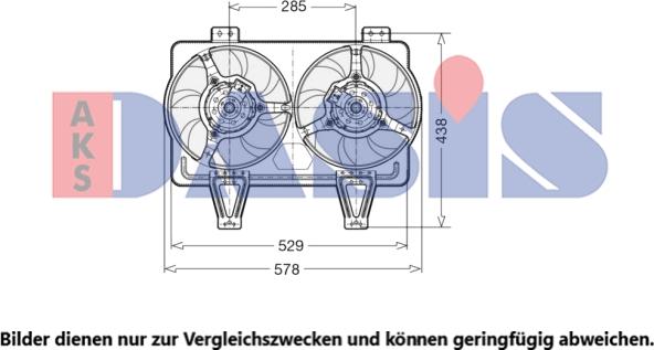 AKS Dasis 018026N - Ventilators, Motora dzesēšanas sistēma ps1.lv