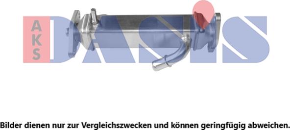 AKS Dasis 085016N - Radiators, Izplūdes gāzu recirkulācija ps1.lv