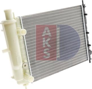 AKS Dasis 080043N - Radiators, Motora dzesēšanas sistēma ps1.lv