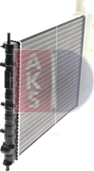 AKS Dasis 080043N - Radiators, Motora dzesēšanas sistēma ps1.lv