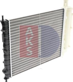 AKS Dasis 080043N - Radiators, Motora dzesēšanas sistēma ps1.lv