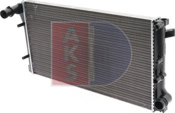 AKS Dasis 080074N - Radiators, Motora dzesēšanas sistēma ps1.lv